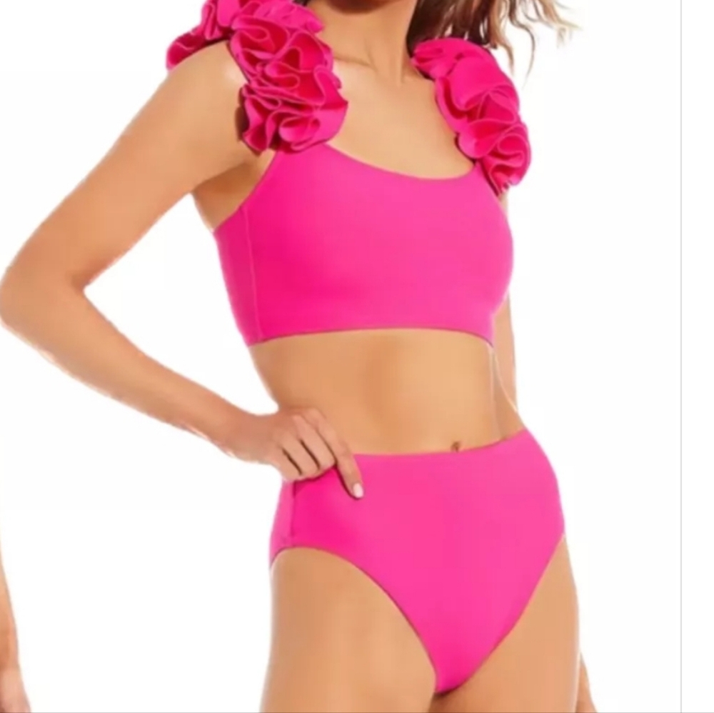 Antonio Melani Rosette Swimsuit - Picture 2 of 12